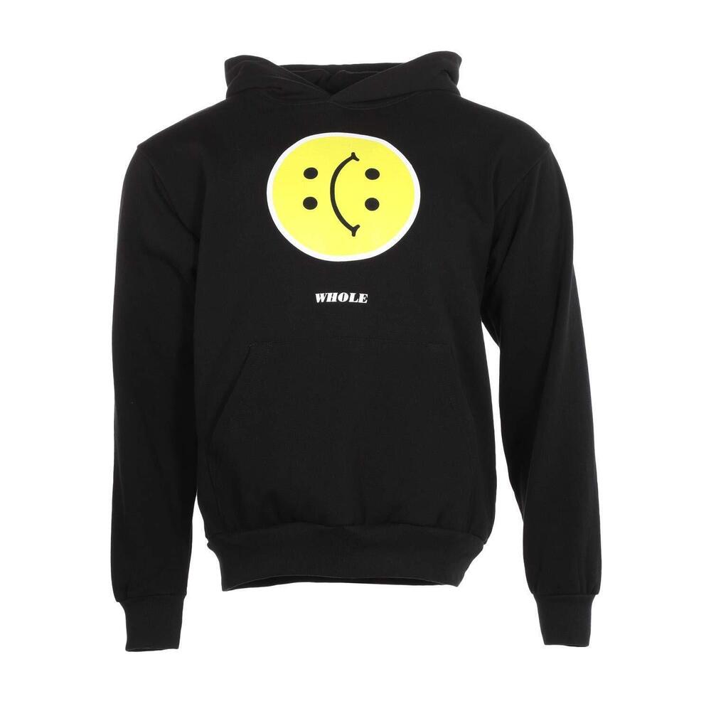 Whole Bipolar Hoodie Sweatshirt Black MD